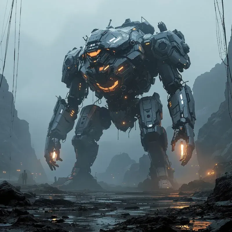 Futuristic Cyberpunk Scifi Dystopian Art