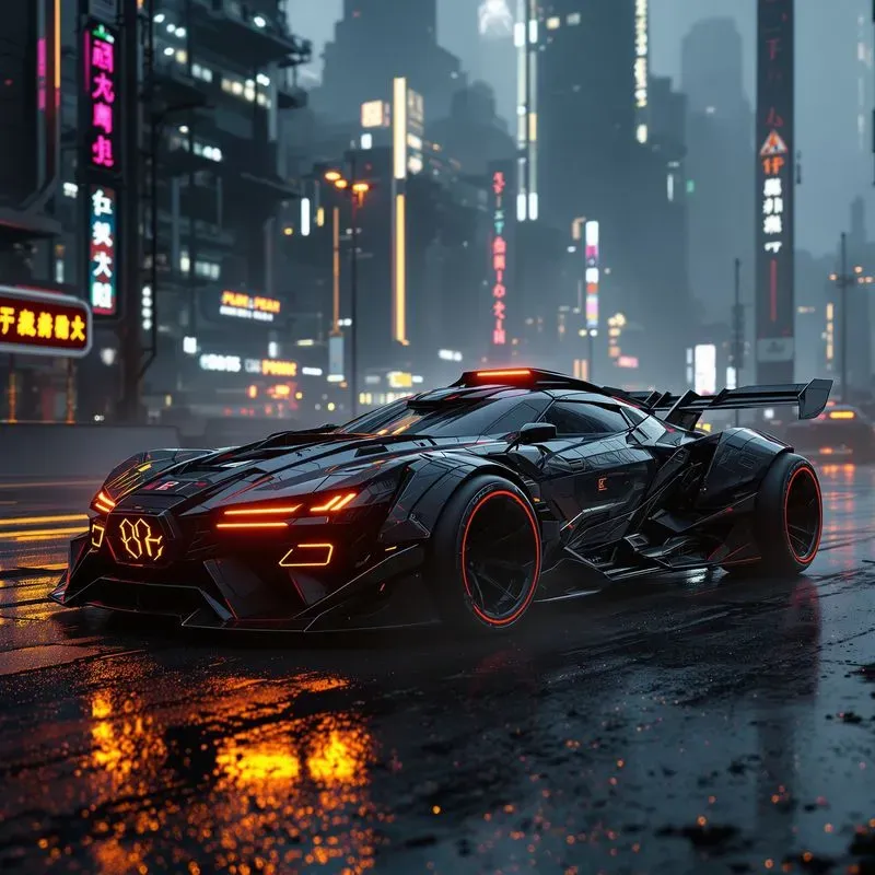 Futuristic Cyberpunk Scifi Dystopian Art