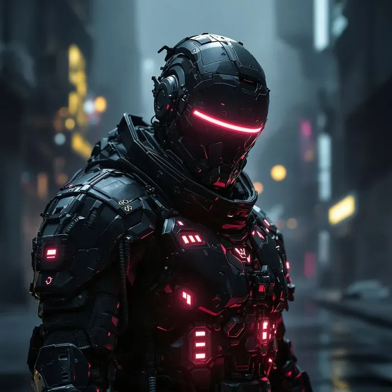 Futuristic Cyberpunk Scifi Dystopian Art