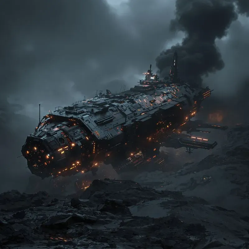 Futuristic Cyberpunk Scifi Dystopian Art