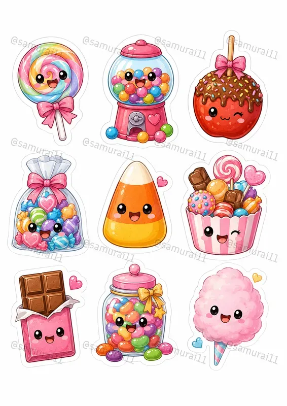 Premium A4 Sticker Sheet Generator