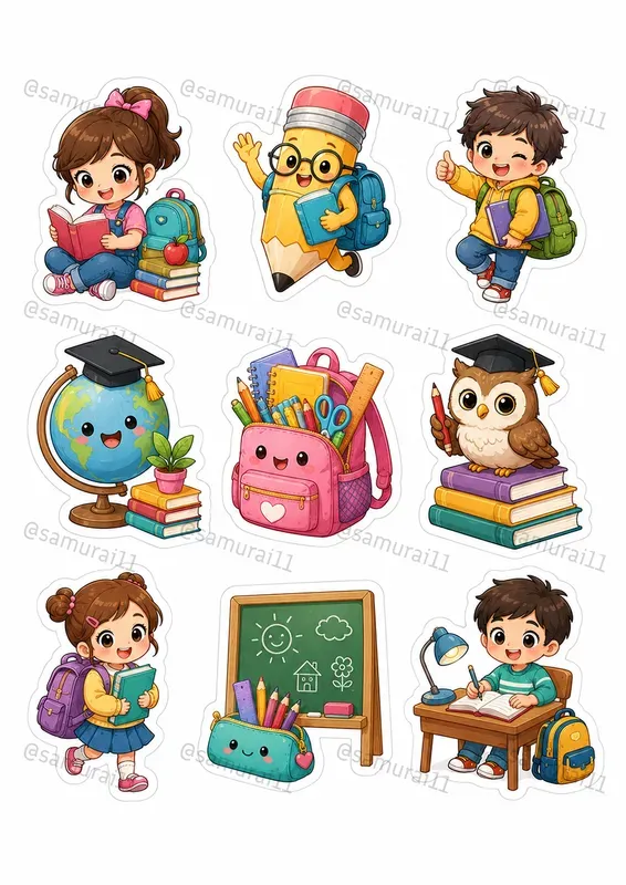 Premium A4 Sticker Sheet Generator