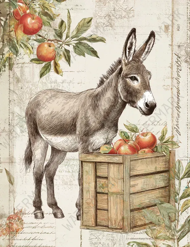 Vintage Apples Ephemera Papers
