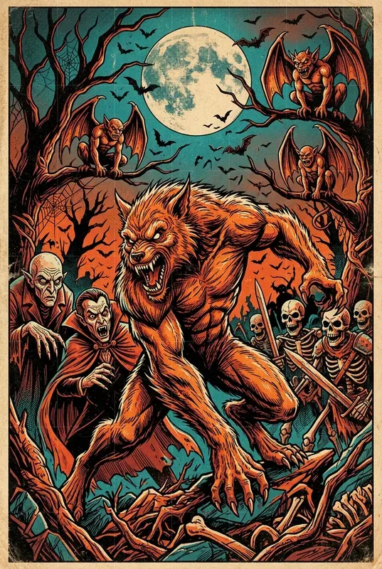 Vintage Horror Comic Art