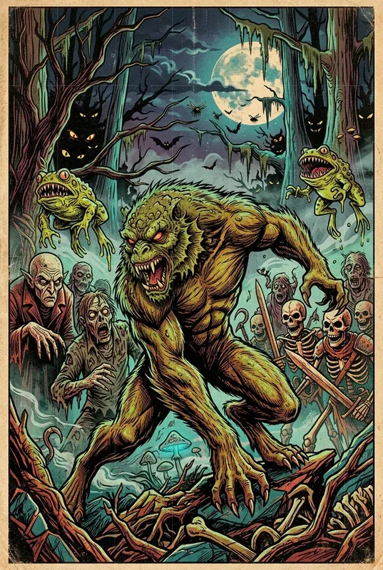 Vintage Horror Comic Art