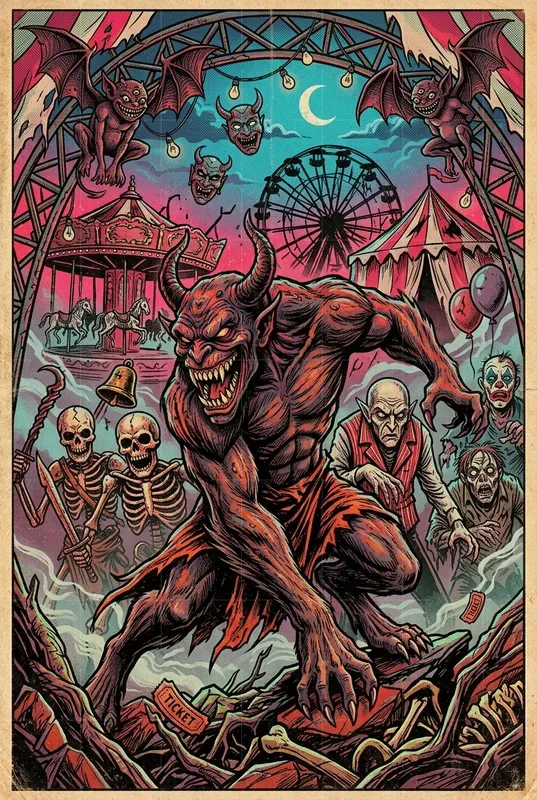 Vintage Horror Comic Art