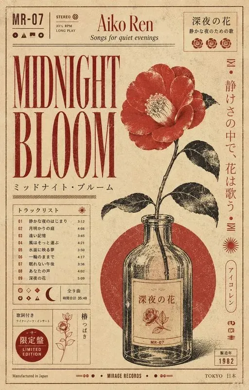Retro Tokyo Album Posters