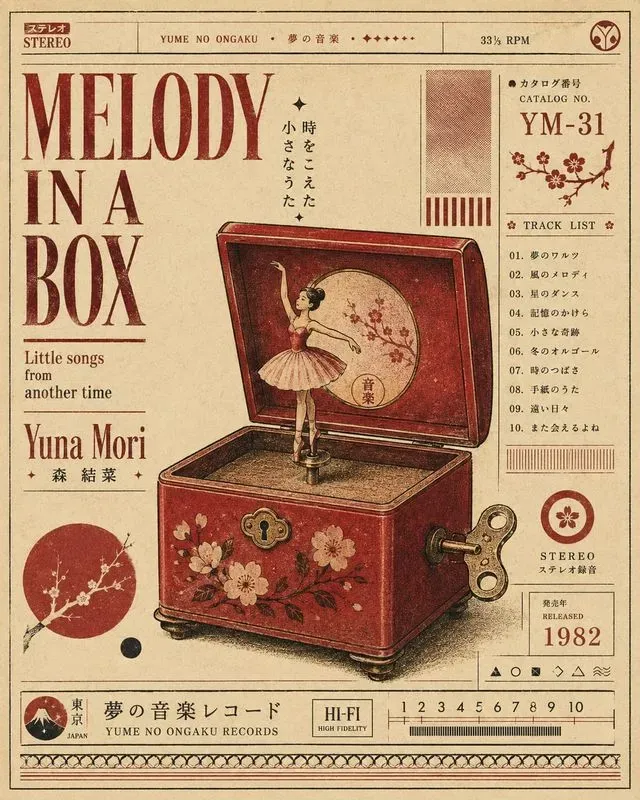 Retro Tokyo Album Posters