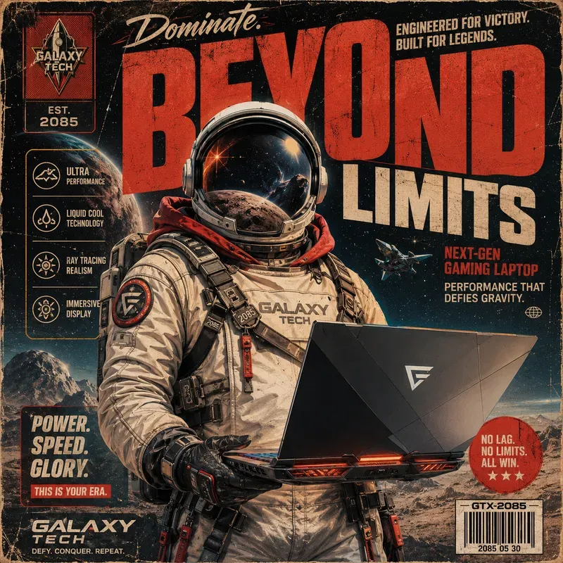 Retro Advertising Poster Kits