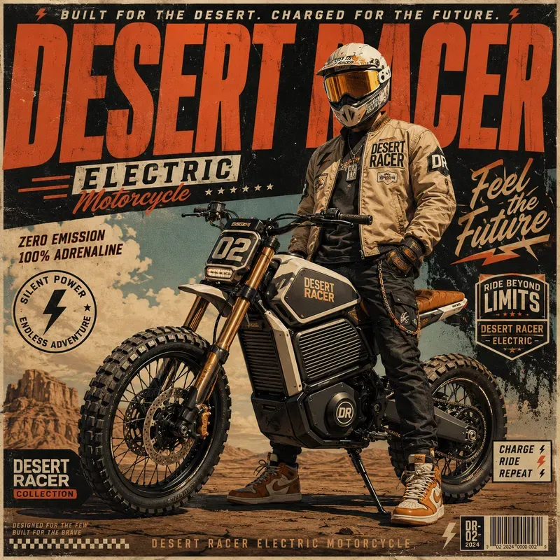 Retro Advertising Poster Kits