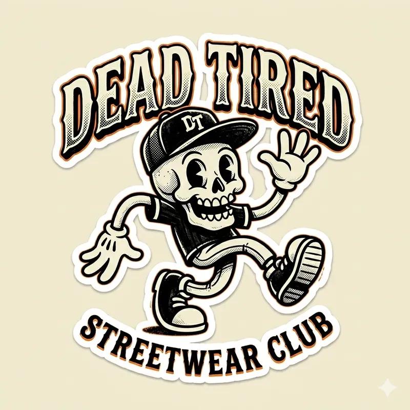 Streetwear Retro Apparel Graphic Assets