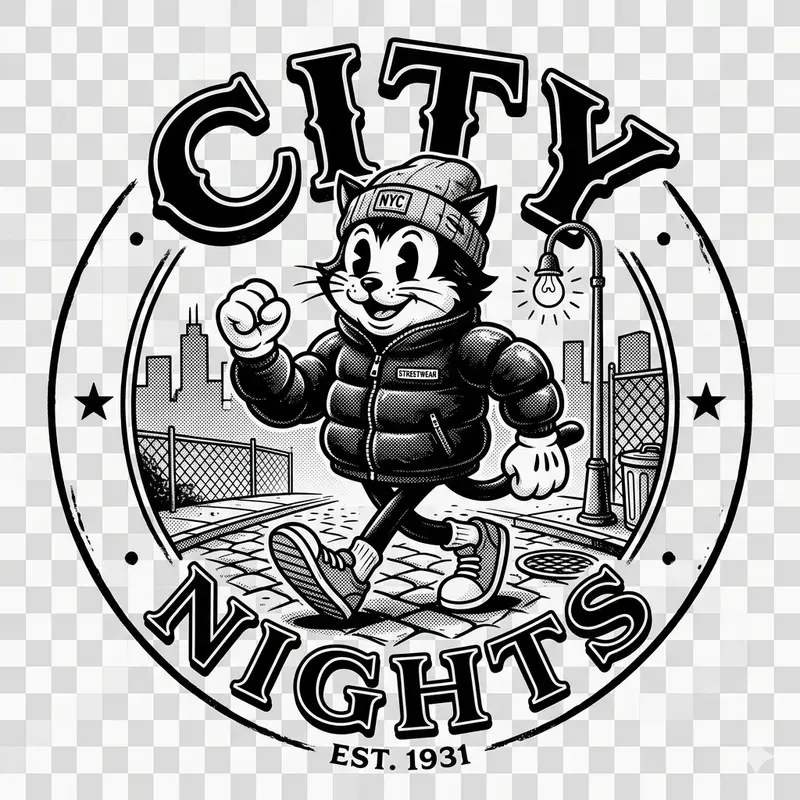 Streetwear Retro Apparel Graphic Assets
