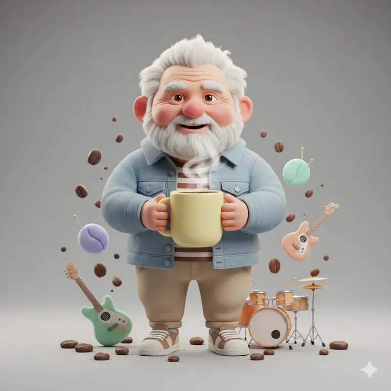 Cute 3D Cartoonish Style Art