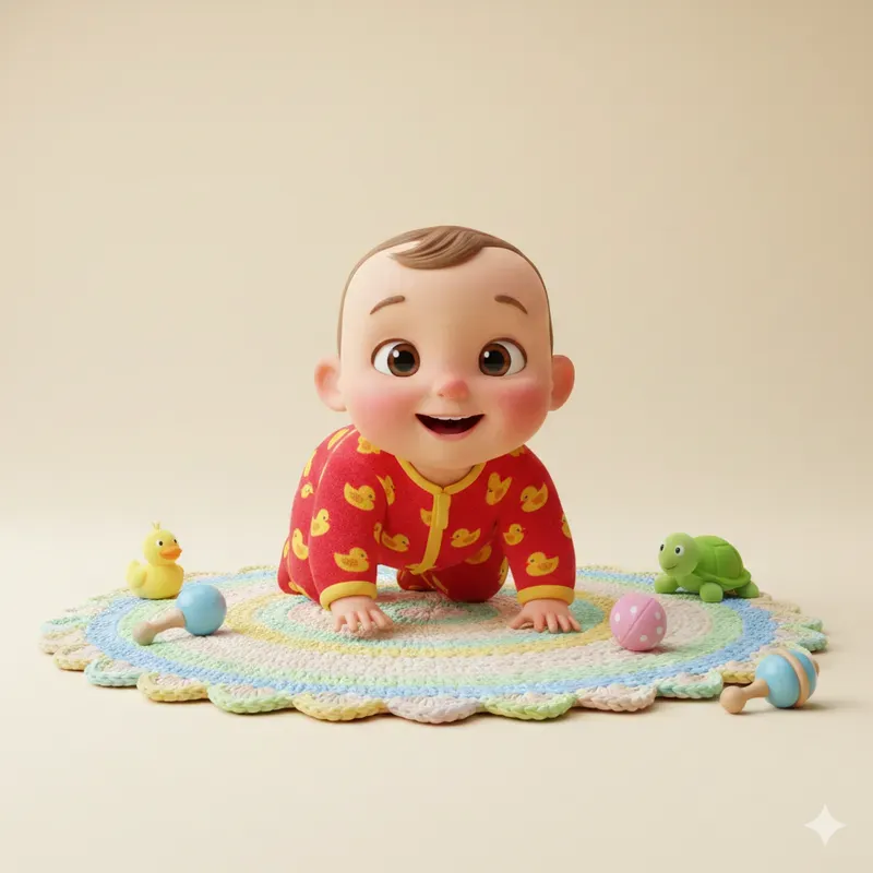 Cute 3D Cartoonish Style Art