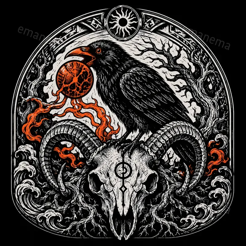 Vintage Occult Vibe Illustrations