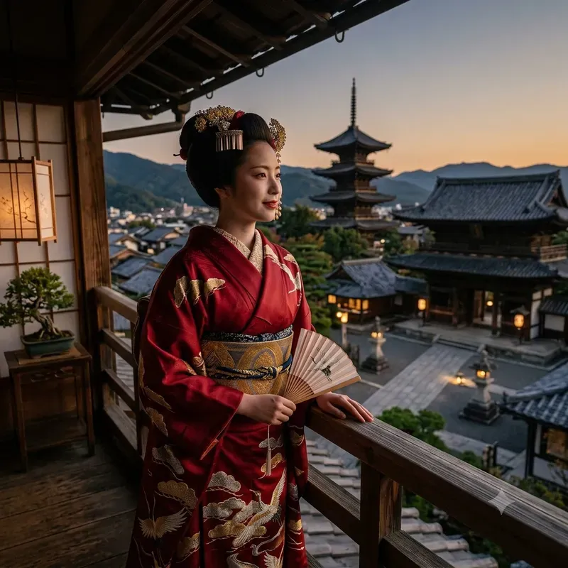 Kimono Beauties Of Japan