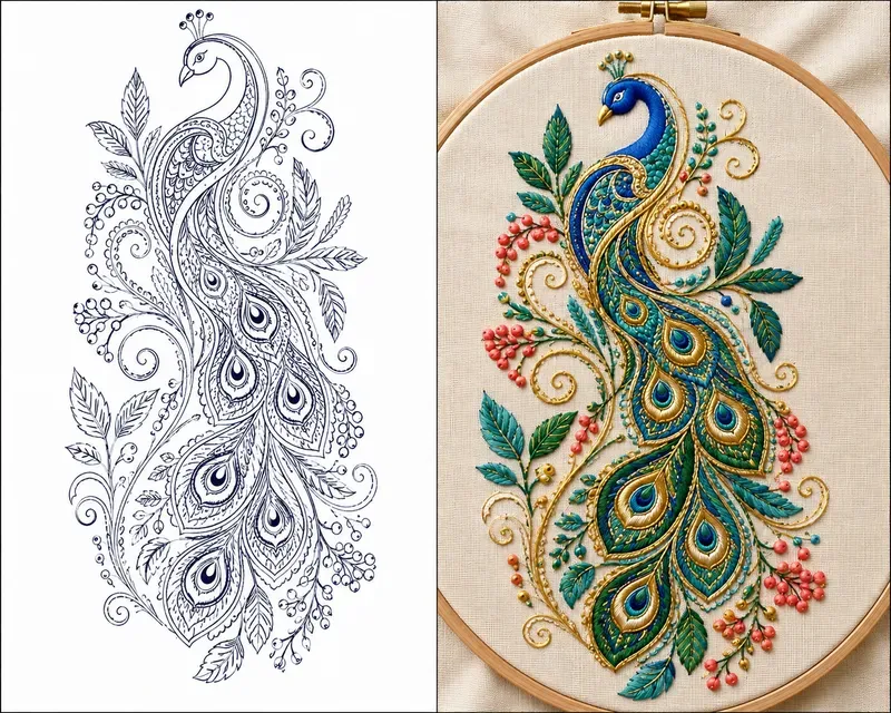Embroidery Pattern Templates