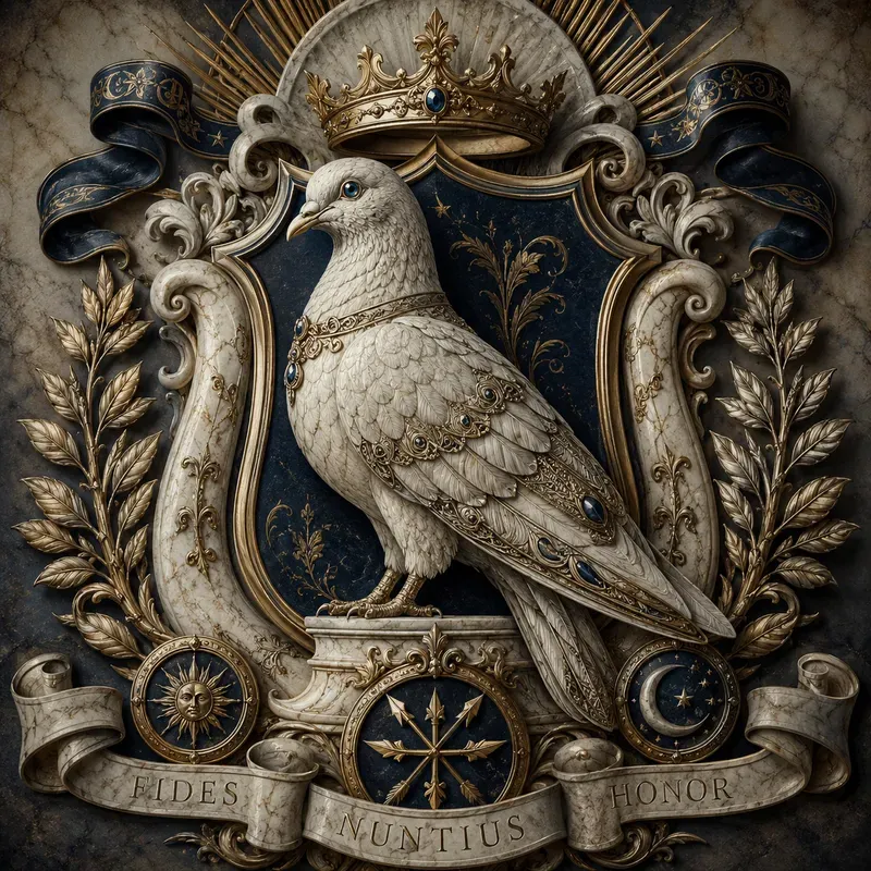 Aesthetic Pigeon Crest Generator