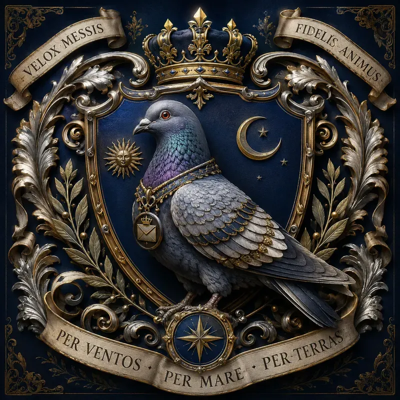 Aesthetic Pigeon Crest Generator