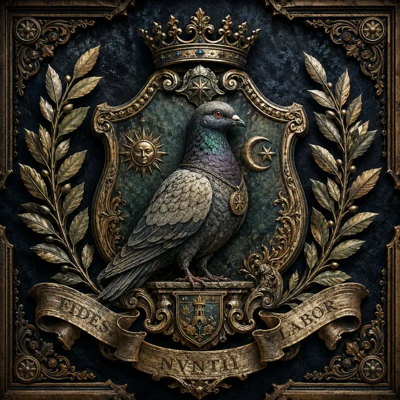 Aesthetic Pigeon Crest Generator