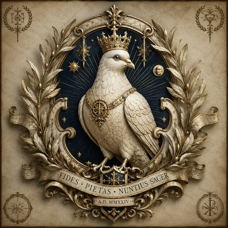 Aesthetic Pigeon Crest Generator