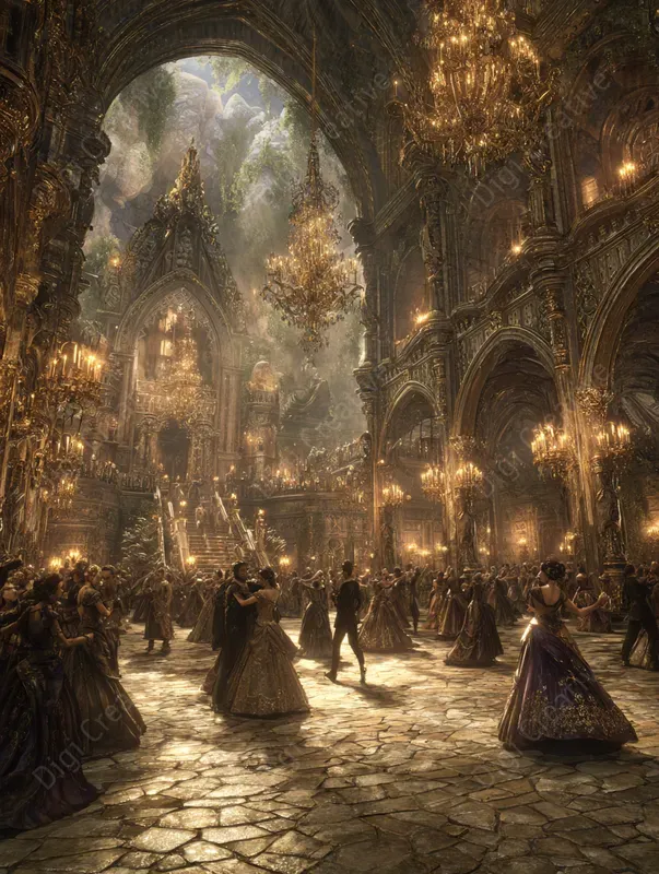 Immersive Epic Fantasy Scenes