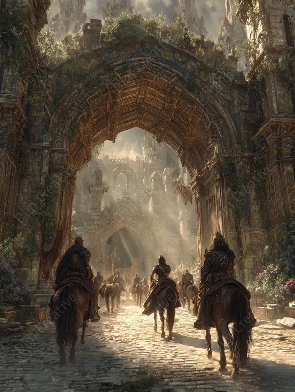 Immersive Epic Fantasy Scenes