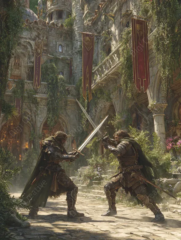 Immersive Epic Fantasy Scenes