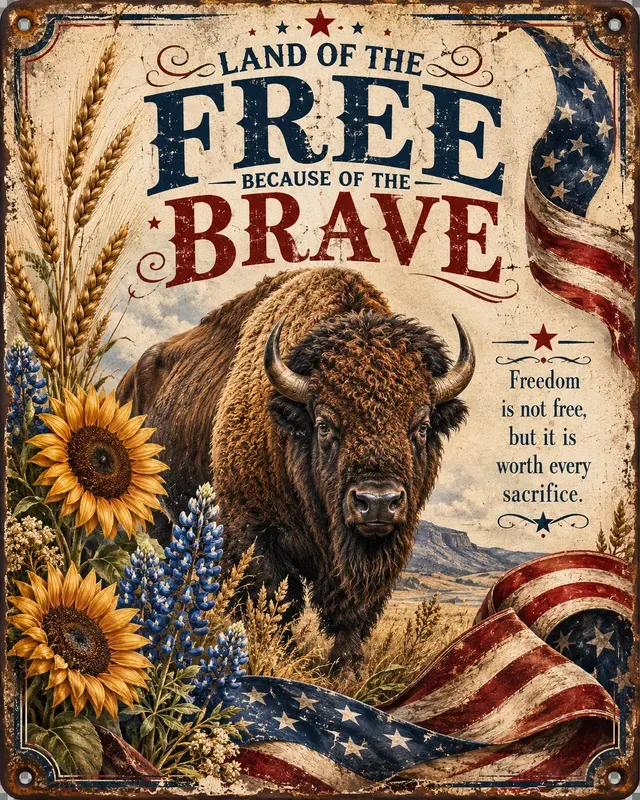 Americana Vintage Poster Art