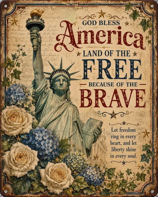 Americana Vintage Poster Art