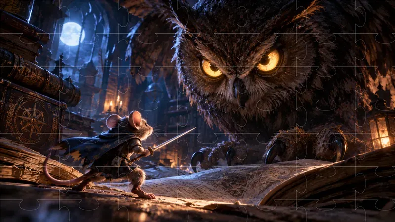 Micro Cinematic Story Art Generator