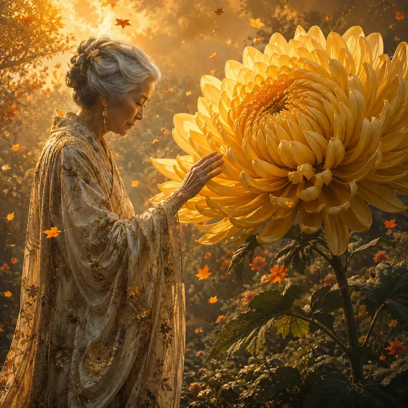Reaching For Petal Skies