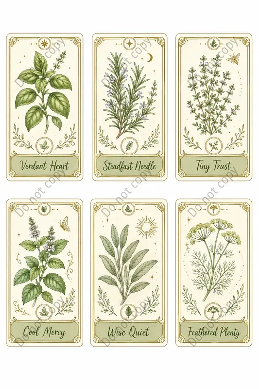 Oracle Deck Card Sheets