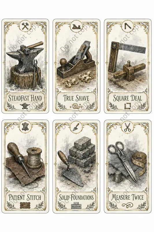 Oracle Deck Card Sheets