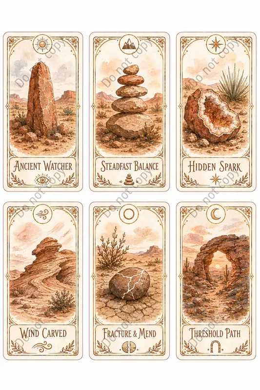 Oracle Deck Card Sheets