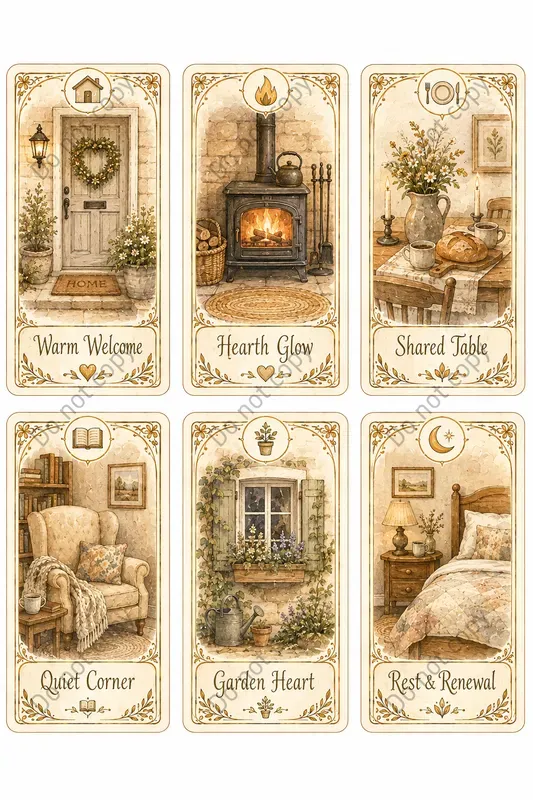Oracle Deck Card Sheets