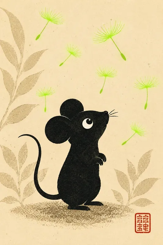 Retro Minimalist Animal Screen Prints