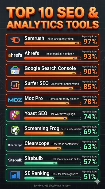 Sleek Data Infographic Rankings