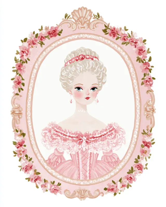 Pink Rococo Halloween Clipart Vol 2