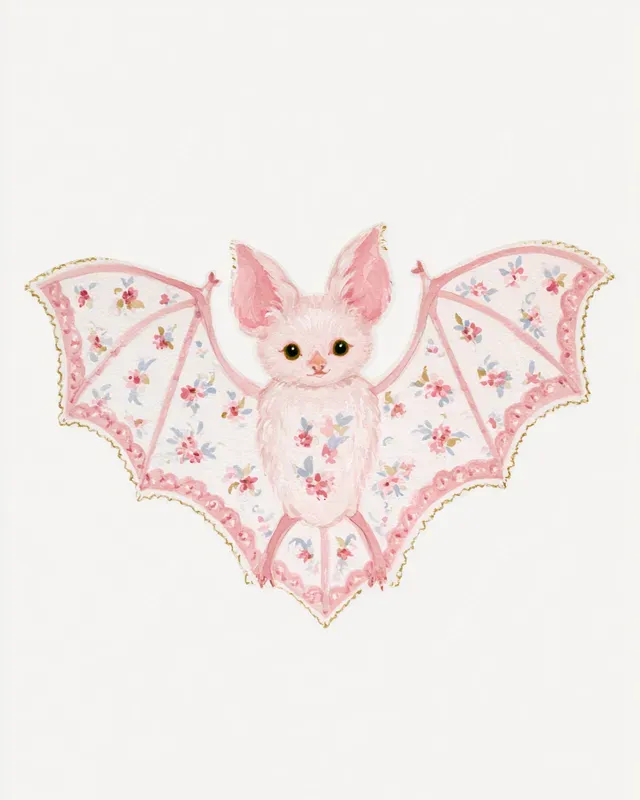 Pink Rococo Halloween Clipart Vol 2