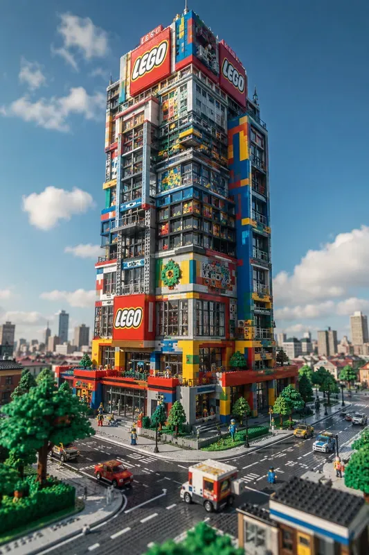 Toy Brick Mega Structures