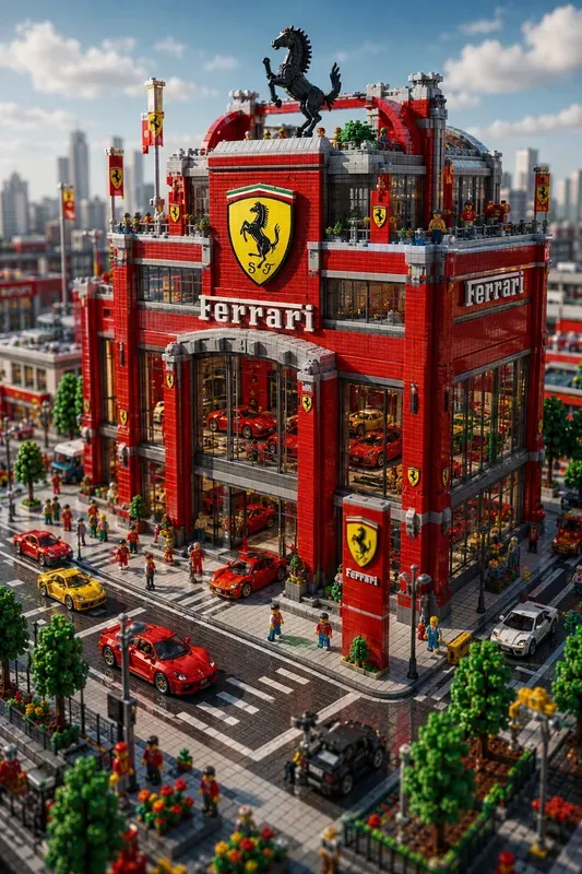 Toy Brick Mega Structures
