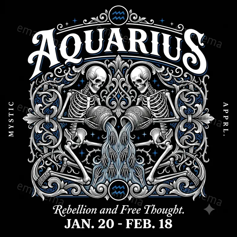 Vintage Occult Zodiac Sign Tshirts