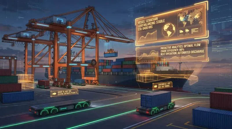 Anime Smart Cities Control Rooms