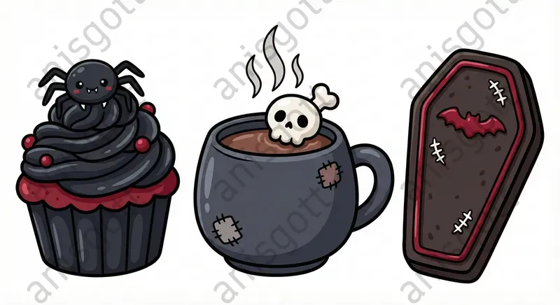 Creepmas Gothic Kawaii Pro Clipart Sets