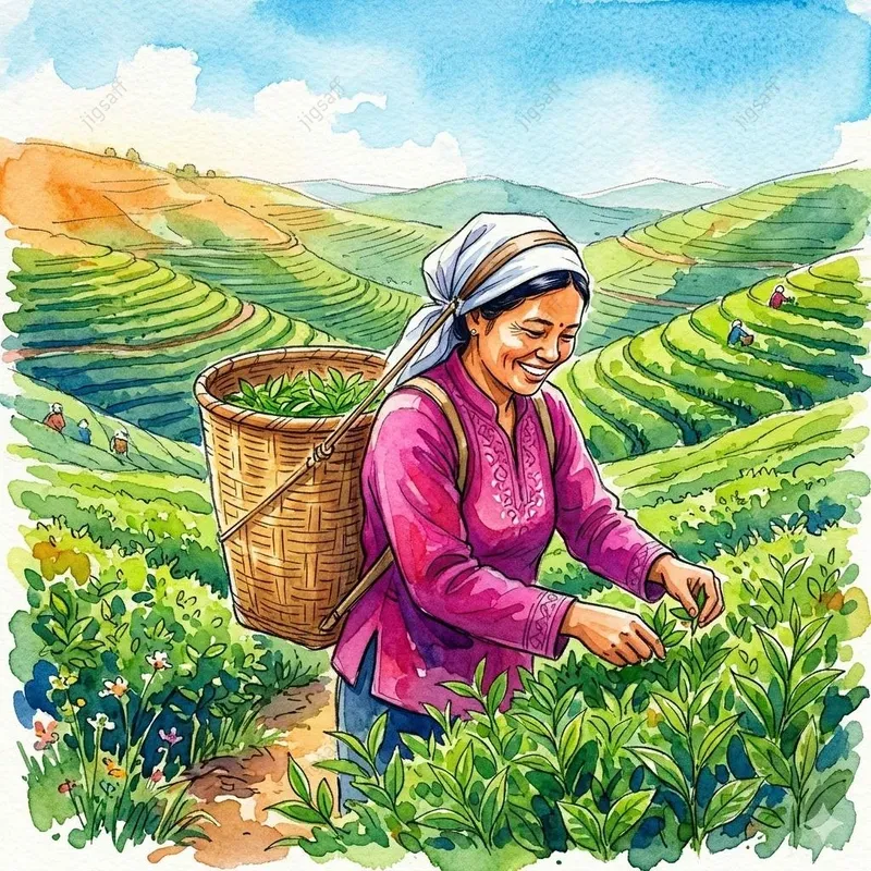 Vibrant Watercolor Travel Sketches