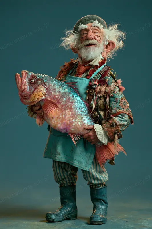 Psychedelic Grotesque Characters