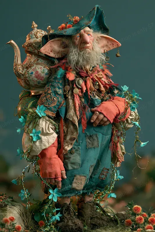 Psychedelic Grotesque Characters
