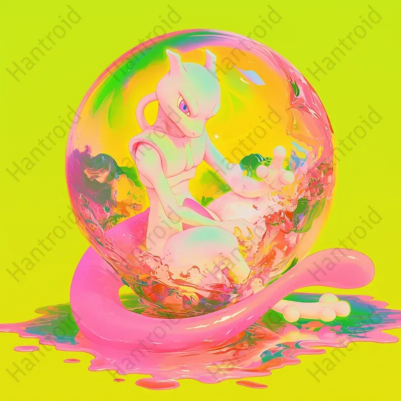 Dynamic Fantasy Pokemon Art