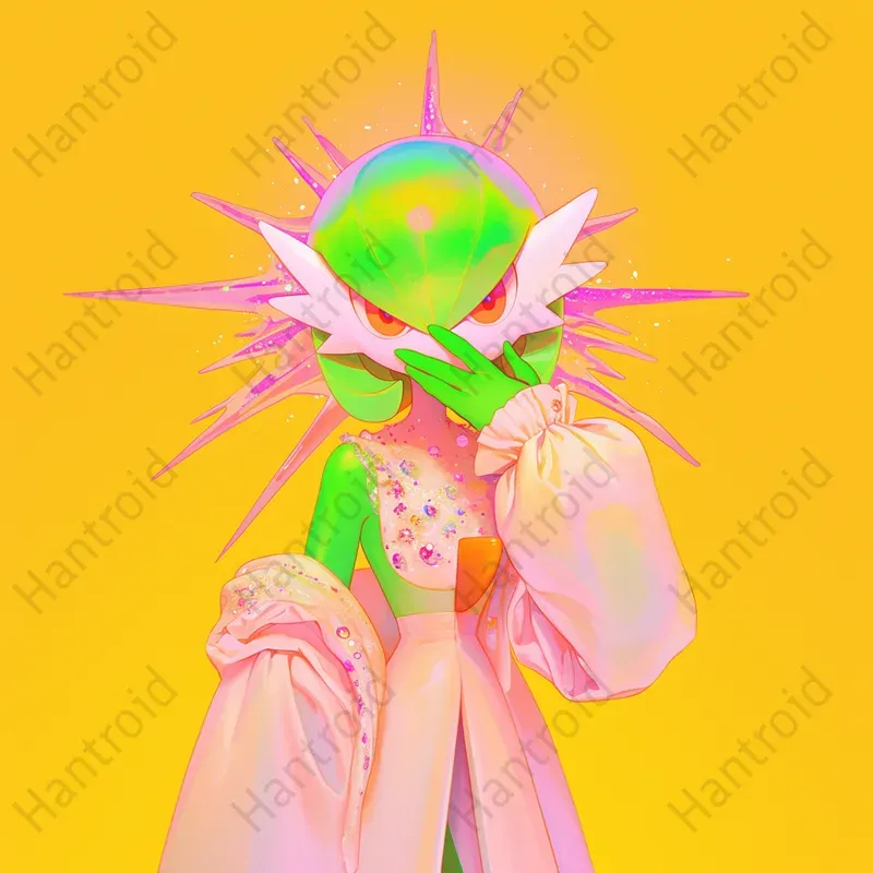 Dynamic Fantasy Pokemon Art